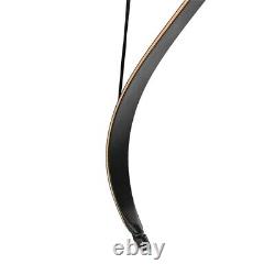 60 in Archery Wooden Takedown Recurve Bow RH/LH Long Bow Hunting Target Practice