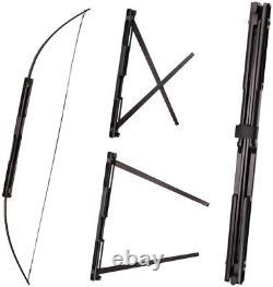 60lb Archery Foldable 60 Bow Hunting Tactical Survival Bow For RH Fish Hunting