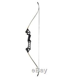 60lb Archery Recurve Bow Set 57'' Takedown Hunting Right Hand 12 Arrows Head