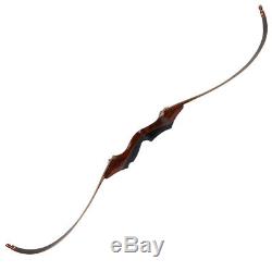 60lbs Archery Takedown Recurve Bow Right Hand 58'' US Hunting Long Bow