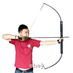 60lbs Black Foldable Bow Archery Hunting Bow Aluminum Alloy Riser Takedown Bow