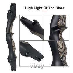 62 Archery ILF Bow Recurve Bow Wooden ILF Riser FOR Adult Youth Hunting /Target