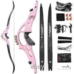 62 ILF Recurve Bow 19 Takedown Riser 30-60lbs Limbs Archery Hunting Target