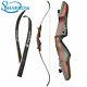 62 Recurve Bow 20-50lbs Takedown Bow Wood Longbow Archery Hunting Bow Shooting