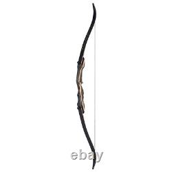 62 Takedown Recurve Bow 20-50lbs Hunting Bow&Arrow Set for Hunting Practice