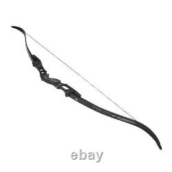63 ILF Recurve Bow 30-60lbs Archery American Hunting Bow Longbow IBO 210FPS