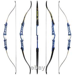 66 68 70 Takedown Recurve Bow 12Arrow Set 14-40lb Archery Bamboo Limb Hunting