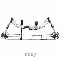 Adjustable 60lb Archery Compound Bow Right Hand Hunting Target Outdoor Sport
