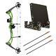 Adult Compound Bow Green Monster Powerful Set Hunting Kit Right Handed + Target