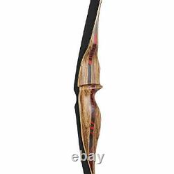Airobow One Piece Recurve Bow 54in Professional Hunting Longbow 50LBS Right