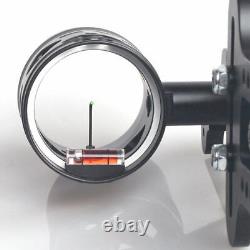 Aluminum Alloy Single Pin Bow Sight Hunting Compound Bow Sight Right Hand
