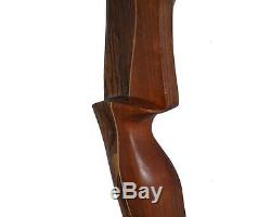 Archery 30-45Lbs Recurve Bow Right Hand Wooden Bow Riser Hunting Laminated Limbs
