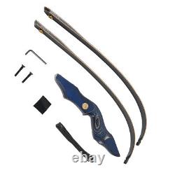 Archery 30-50lb 60 Hunting Takedown Recurve Bow Wooden Riser for Right Hand