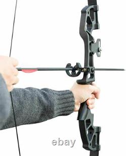 Archery 30lb/40lb Takedown Recurve Bow Set RH Longbow Hunting Target Shoting