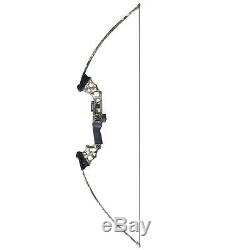 Archery 40# Takedown Recurve Bow Hunting Right Handed Target Shooting Longbow US