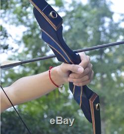 Archery 56 Recurve Bow Hunting Takedown Bow Longbow Shooting Right Hand 30lbs