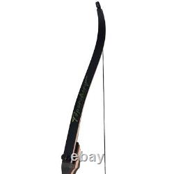 Archery 62 Takedown Recurve Bow 20-50lb for Adult Youth Hunting Target Longbow