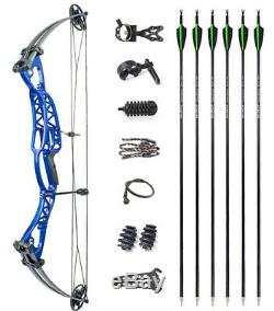 Archery Compound Bow Adjustable Bow Arrow Hunting Shooting Right Left Hand