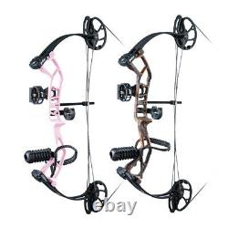 Archery Compound Bow Arrows 10-40lbs Adjustable Beginner Training Shooting Hunt