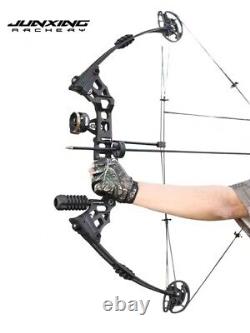 Archery Compound Bow Arrows Set 20-70lbs RH LH Stabilizer Hunting Shoting Target