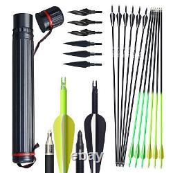 Archery Compound Bow Arrows Set Target 19-70lbs Right Handed Stabilizer Hunting