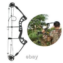 Archery Compound Bow Carbon Arrow Adjustable 30-55lbs Target Field 310FPS Hunt