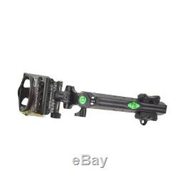 Archery Compound Bow Sight Lock Micro 5 Pin. 019 Adjustable Long Pole Hunting