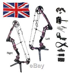 Archery Compound Bows 20-70LBS Left/Right Hand Hunting Bow Sight/Arrow Rest Kit