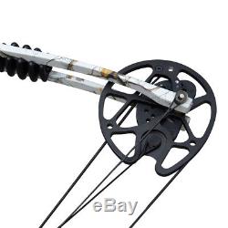 Archery Compound Bows 35-70LBS Right Hand Hunting Bow Arrow Rest Set Package