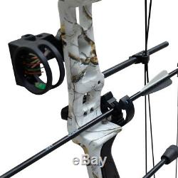 Archery Compound Bows 35-70LBS Right Hand Hunting Bow Arrow Rest Set Package