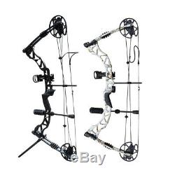 Archery Compound Bows 35-70LBS Right Hand Hunting Package Arrows Points Sets FDD