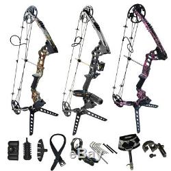 Archery Compound Bows Set 20-70lbs Takedown Hunting Target Right Hand Outdoor UK