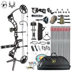 Archery Compound bow package 19-30in19-70lbs 320fps milling Bow Riser IBO