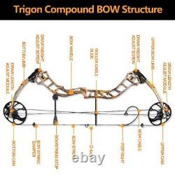 Archery Compound bow package 19-30in19-70lbs 320fps milling Bow Riser IBO