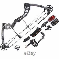 Archery Hunt Compound Bow JUNXING M125 Alloy 30 Bow Sport 320fps 30-70lbs