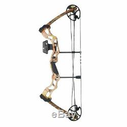 Archery Hunting Adult Camo Compound Bow & Arrows Powerful (ULTIMATE PACKAGE)