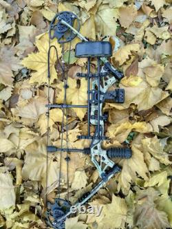 Archery Hunting Compound Bow Arrows Set Hunting 19-70lbs Right Handed Stabilizer
