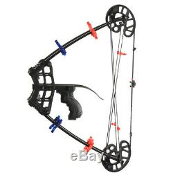 Archery Hunting Fishing Compound Bow Slingshot Catapult 2 in 1 Target 40lbs
