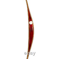 Archery Recurve Bow 30-50lbs Traditional Longbow Horsebow Right Left Hand Bow