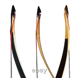 Archery Recurve Bow 30-50lbs Traditional Longbow Horsebow Right Left Hand Bow