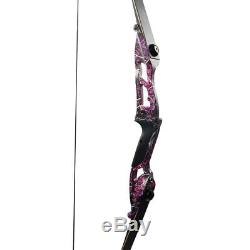 Archery Recurve Bow 30lb Takedown Hunting Arrows Right Handed Adult Set Beginner
