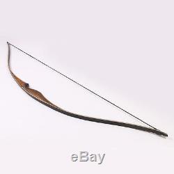 Archery Recurve Bow Hunting Right Hand Long Bow & Bow String Silencer Gift 35Lbs