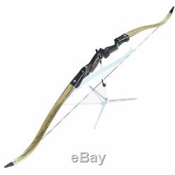 Archery Recurve Bows 60lbs Takedown Bow Hunting Targeting 60'' Right Hand