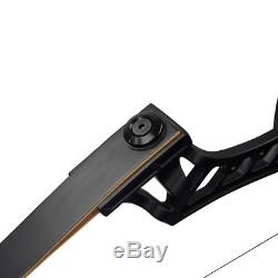 Archery Recurve Bows Sets 50lbs Hunting 57'' Right Hand 12 Carbon Arrow Heads