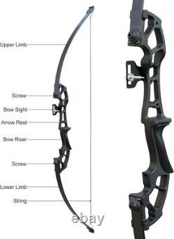 Archery Set Adult Bow and Arrow Set Adult Takedown Recurve Bow Hunting Bow