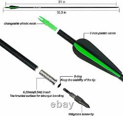 Archery Set Adult Takedown Recurve Bow Arrow Set Hunting Target Practice Longbow