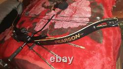 Ben Pearson Compound Hunting Bow Hunter Classic With Quiver 29/75 50