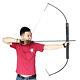 Black Folding Recurve Bow Take Down Longbow Hunting Training Archery Practice