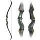 Black Hunter Archery Takedown Recurve Bow 60,35lbs Right Hand Hunting Target