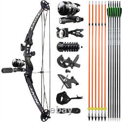 Bowfishing Compound Bow Kit 30-40lbs Bow Fishing Hunting Reel Archery Arrow